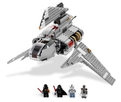 LEGO Set-Emperor Palpatine’s Shuttle-Star Wars / Star Wars Episode 3-8096-1-Creative Brick Builders